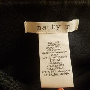 Matty M Black Garment